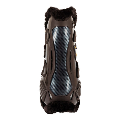 Spider Man anatomical tendon boots with synthetic sheepskin