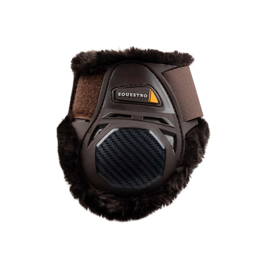 Spider Man fetlock boots with synthetic sheepskin.