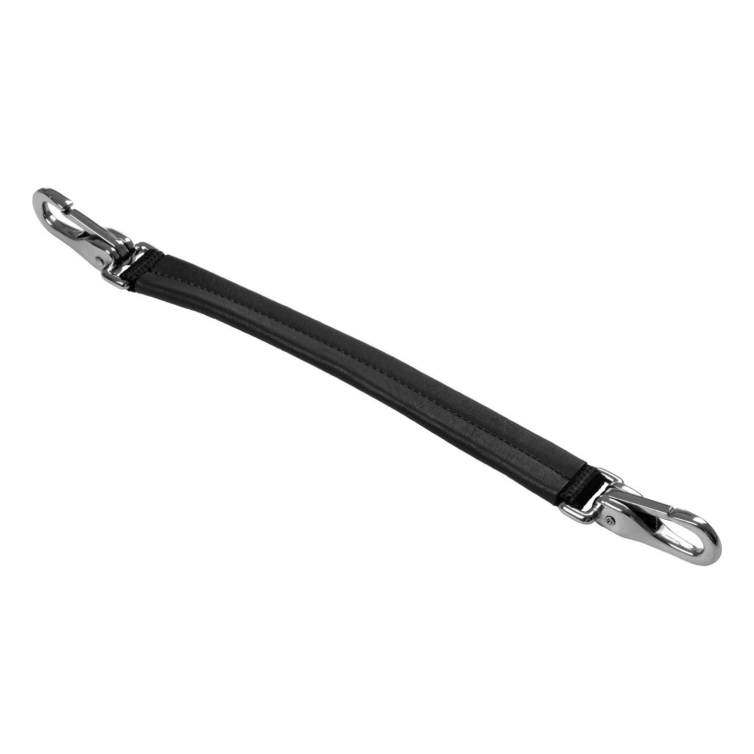 Leather strap for saddle.