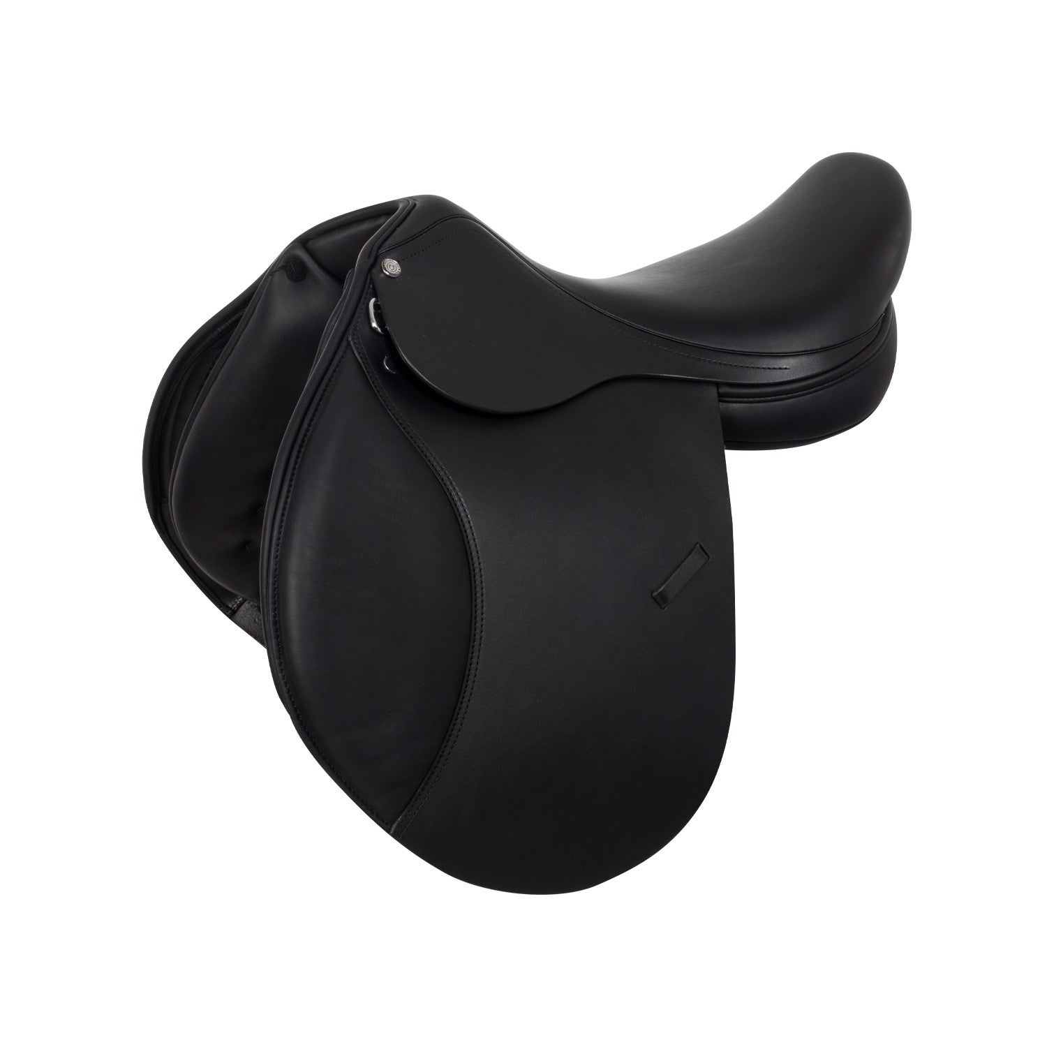 Leather eventing saddle.
