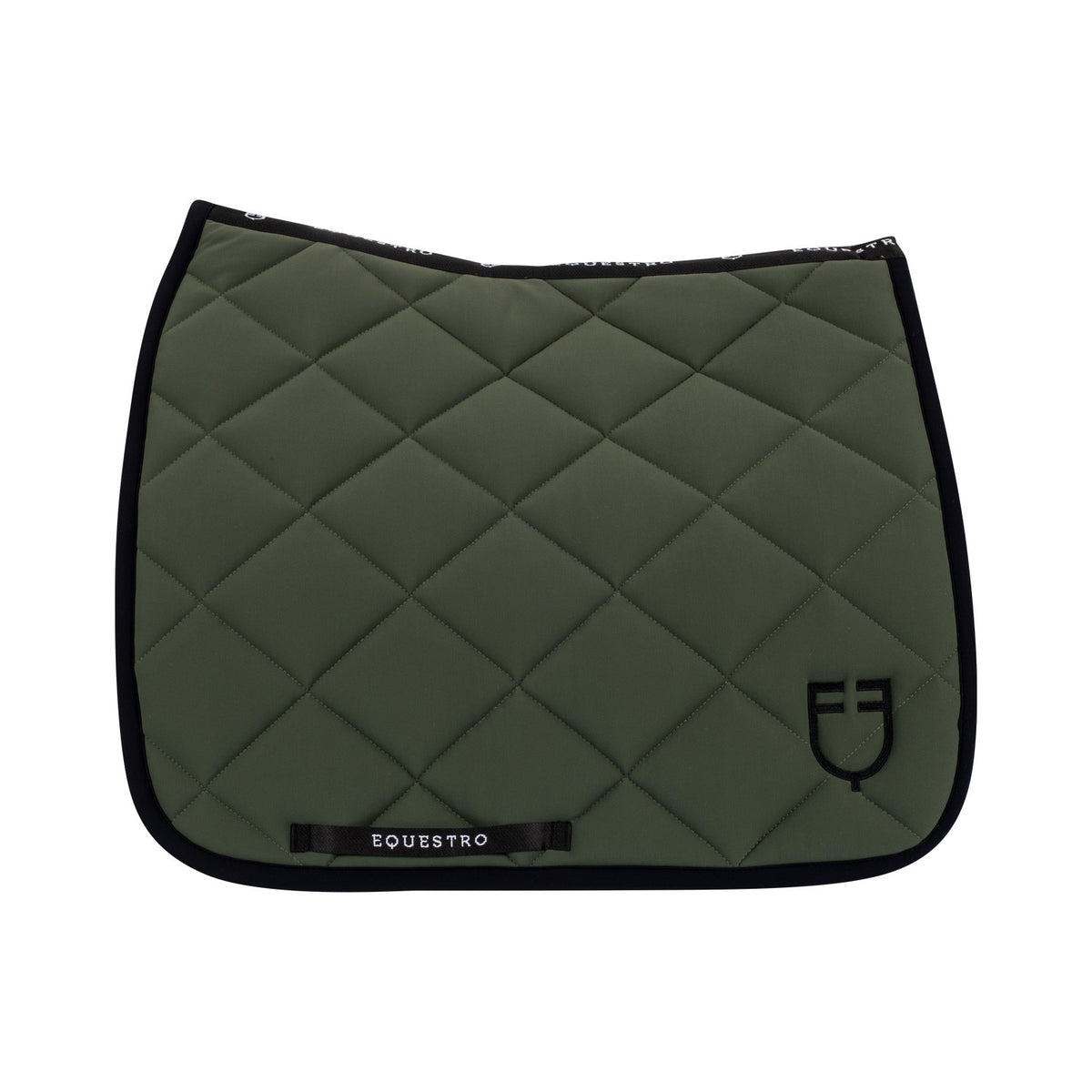 Equestro Dressage Saddle Pad In Technical Fabric