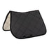 Jumping saddle pad in technical fabric.