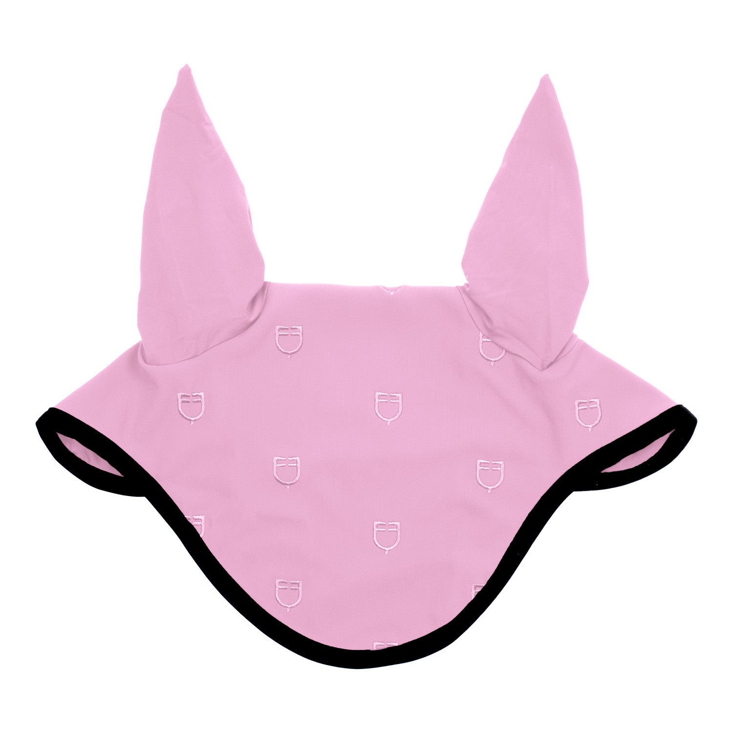 MULTILOGO BLACK LINE EDITION FLY VEIL IN STRETCH MATERIAL.