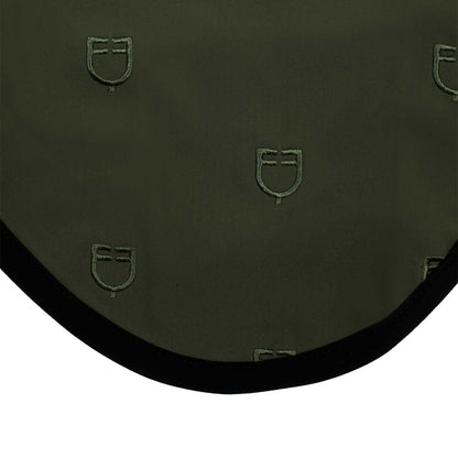 Equestro Multilogo Black Line Edition Fly Veil In Stretch Material