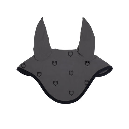 MULTILOGO BLACK LINE EDITION FLY VEIL IN STRETCH MATERIAL.