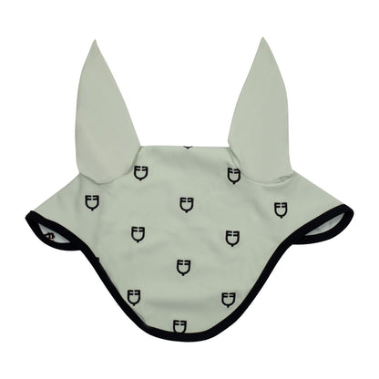 MULTILOGO BLACK LINE EDITION FLY VEIL IN STRETCH MATERIAL.