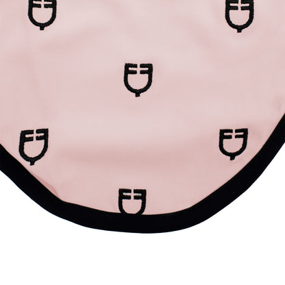 Equestro Multilogo Black Line Edition Fly Veil In Stretch Material