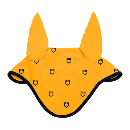 MULTILOGO BLACK LINE EDITION FLY VEIL IN STRETCH MATERIAL.