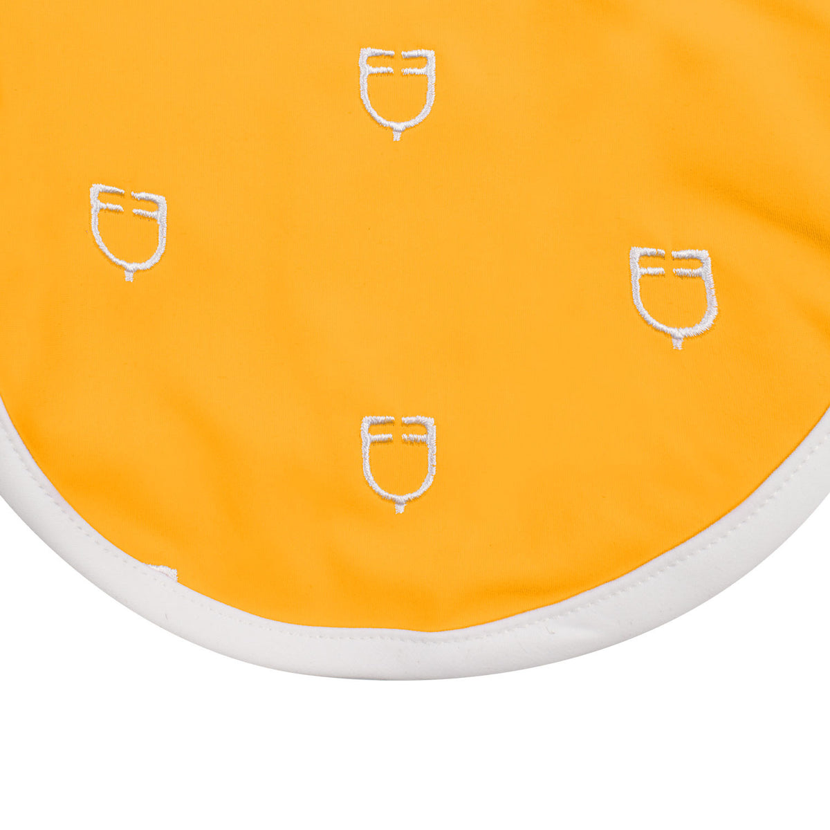 Equestro Multilogo White Line Edition Fly Veil In Technical Fabric