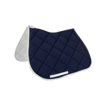 Jumping saddle pad breathable technical fabric.