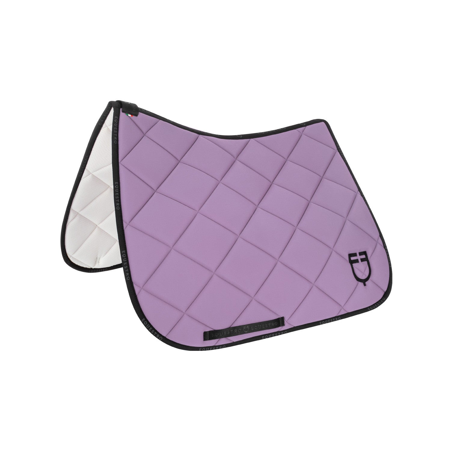 Dressage saddle pad technical fabric GP model (logo stitching defect).