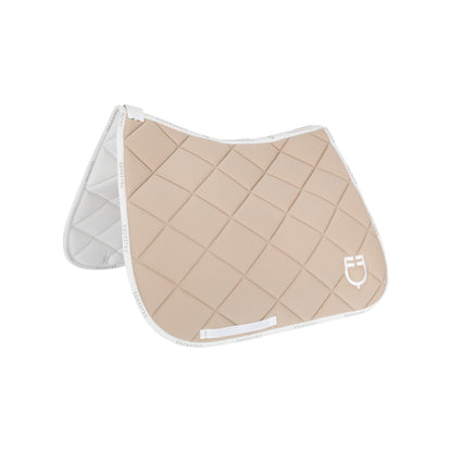 Dressage saddle pad technical fabric GP model (logo stitching defect).
