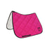 Dressage saddle pad technical fabric with logo.