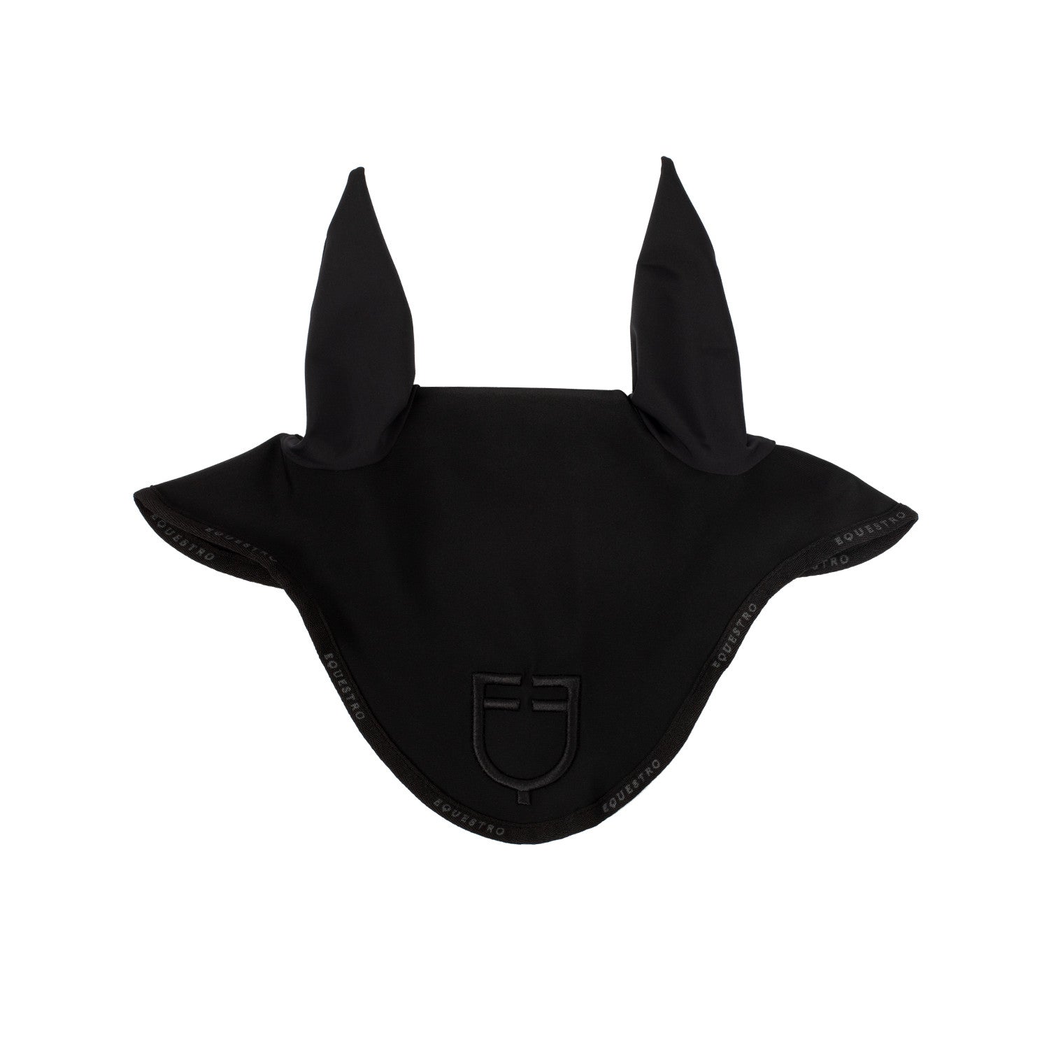 Fly veil in technical fabric with logo.