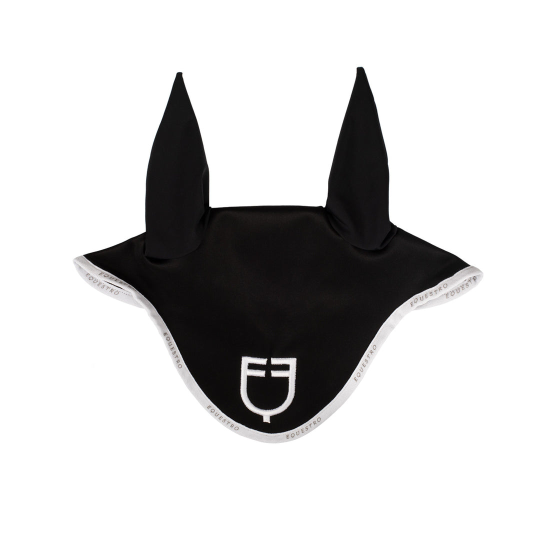Fly veil in technical fabric with logo.
