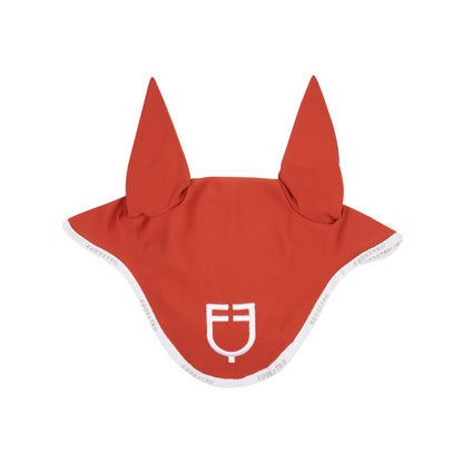 Fly veil in technical fabric with logo.