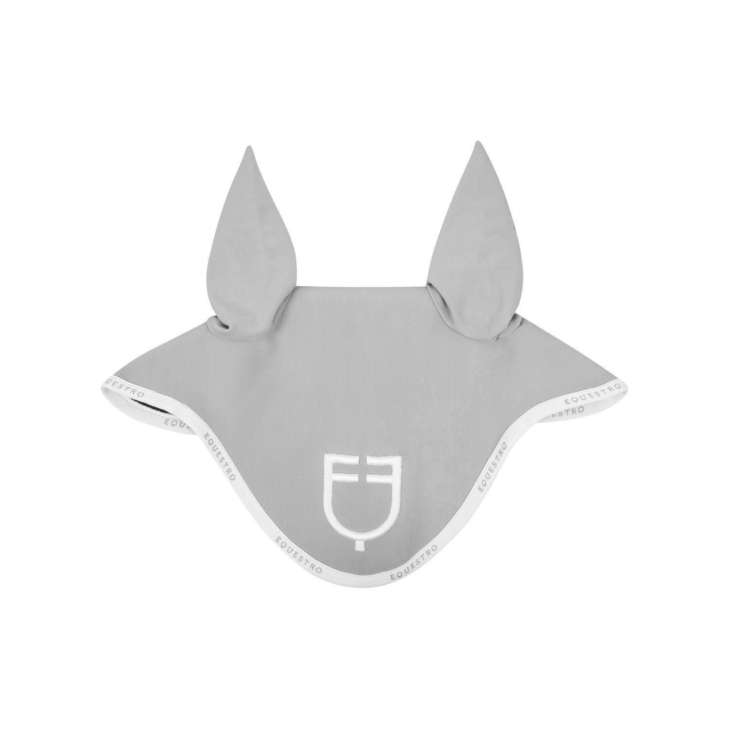 Fly veil in technical fabric with logo.