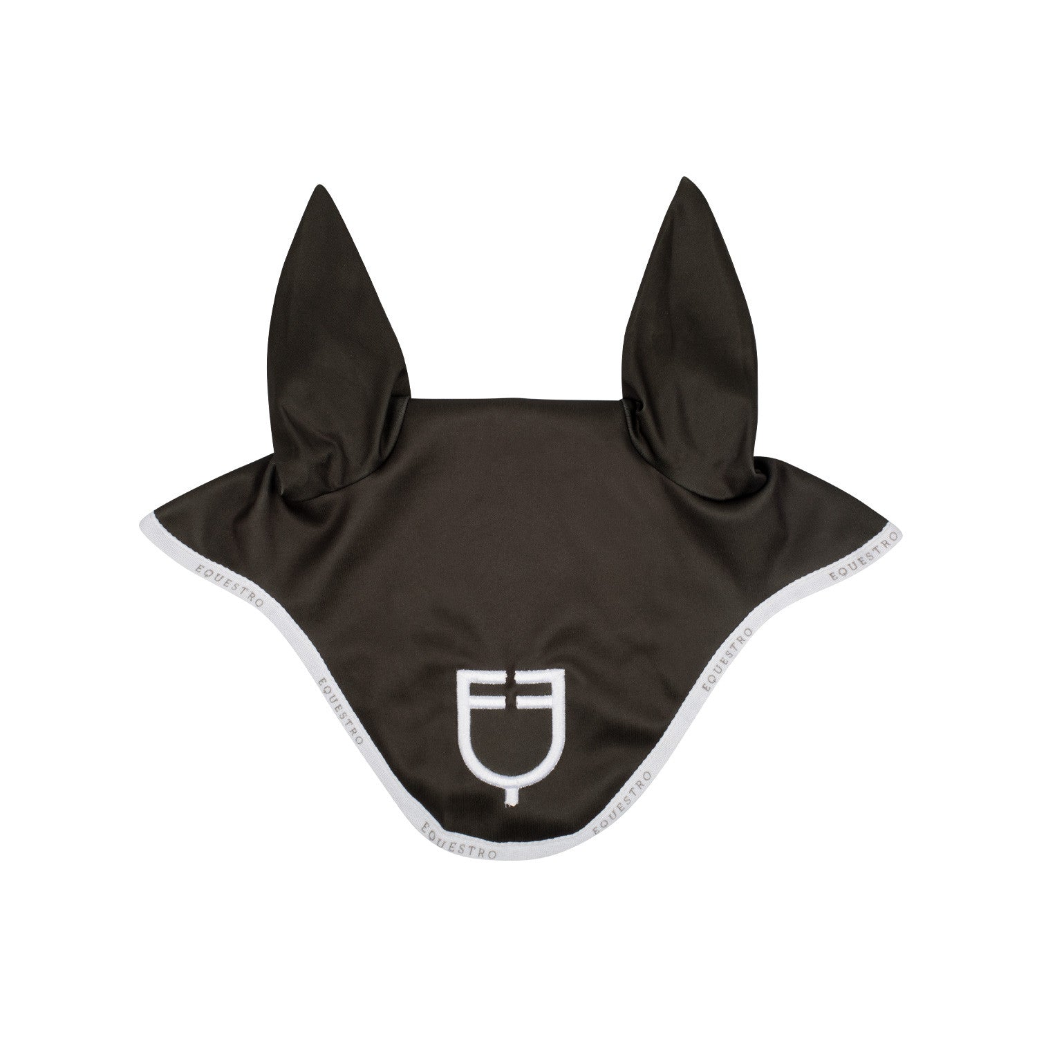 Fly veil in technical fabric with logo.