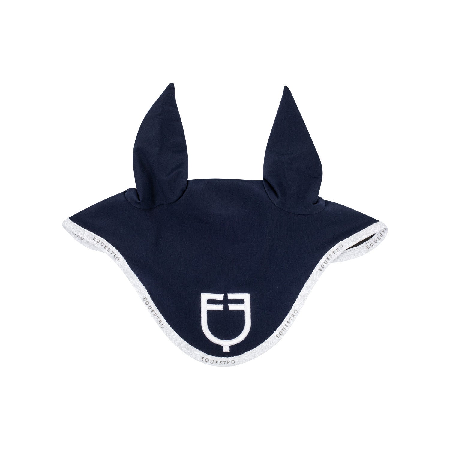 Fly veil in technical fabric with logo.