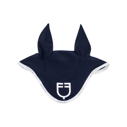 Fly veil in technical fabric with logo.