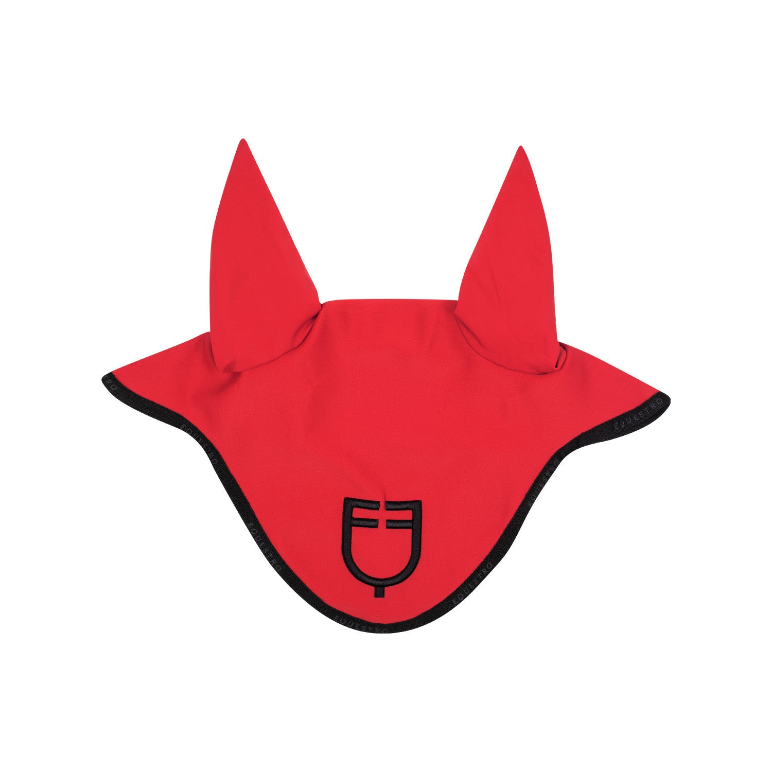Fly veil in technical fabric with logo.