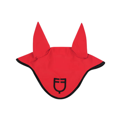 Fly veil in technical fabric with logo.