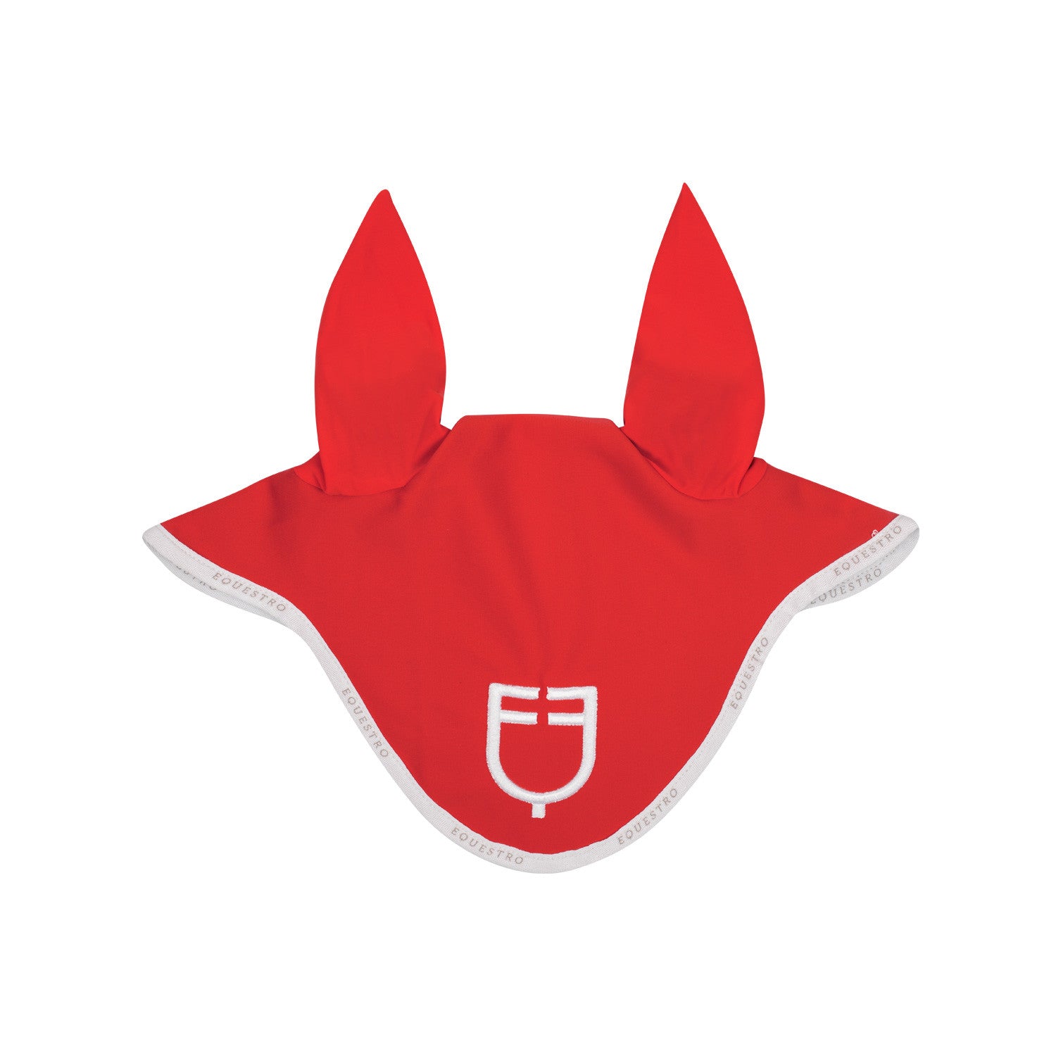 Fly veil in technical fabric with logo.