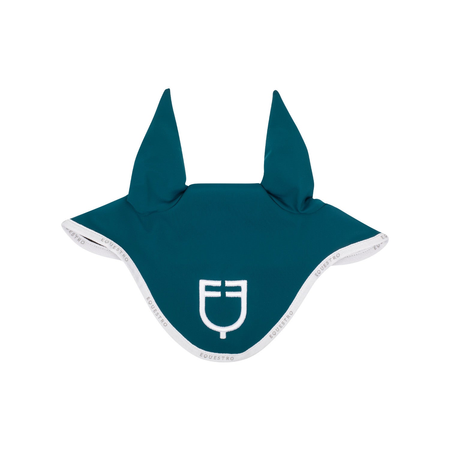 Fly veil in technical fabric with logo.