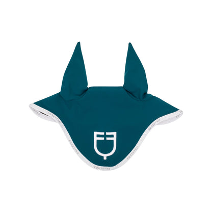 Fly veil in technical fabric with logo.