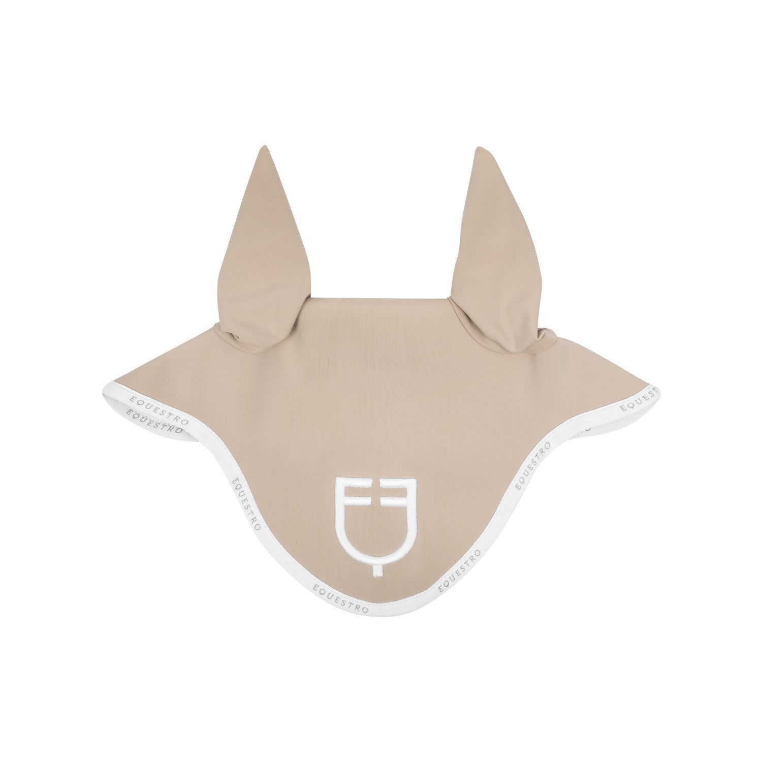 Fly veil in technical fabric with logo.