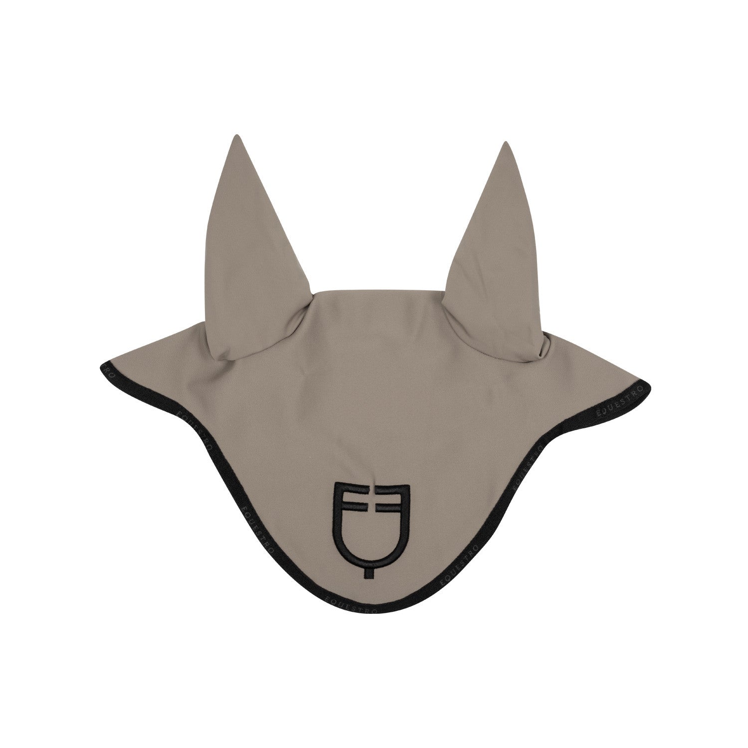 Fly veil in technical fabric with logo.