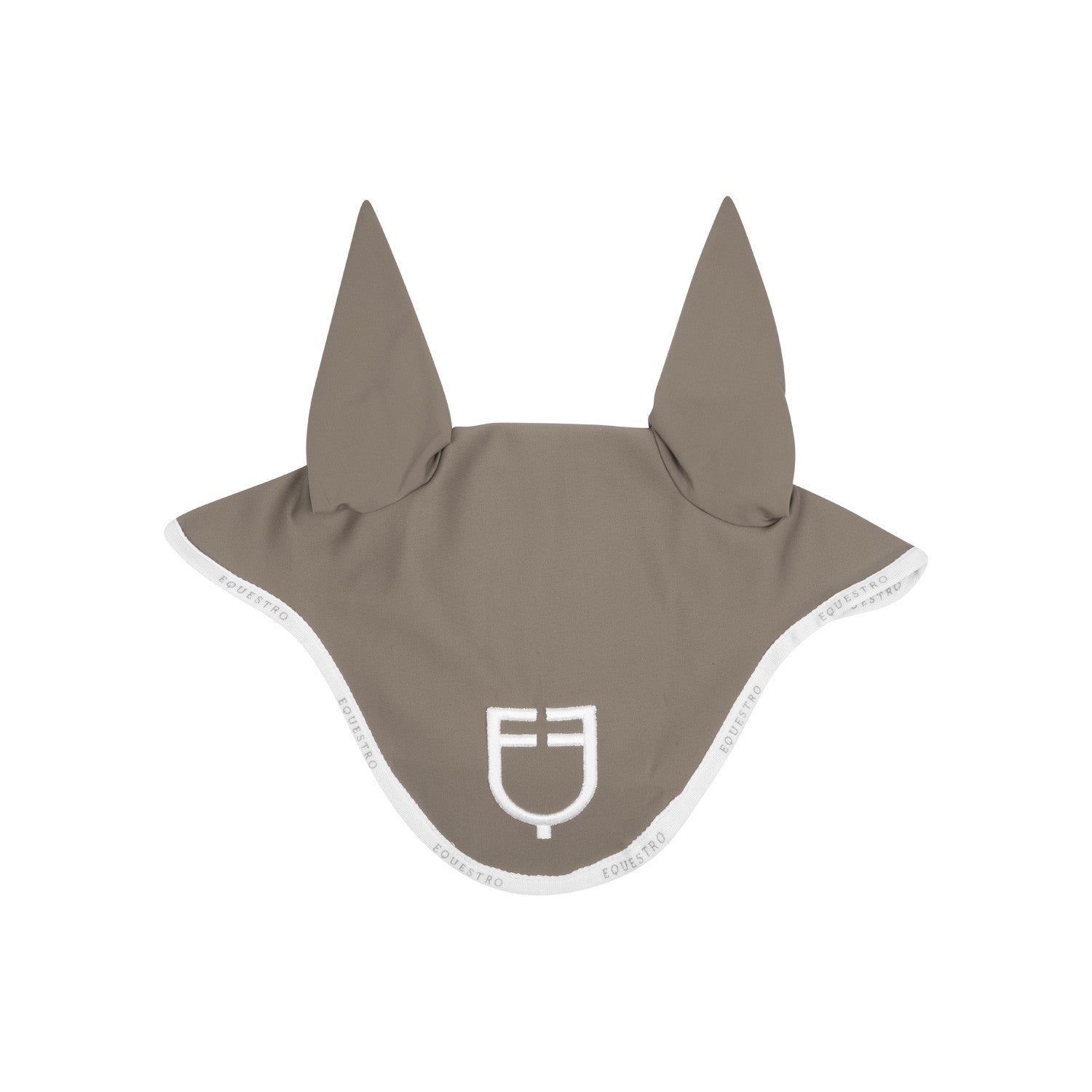 Fly veil in technical fabric with logo.