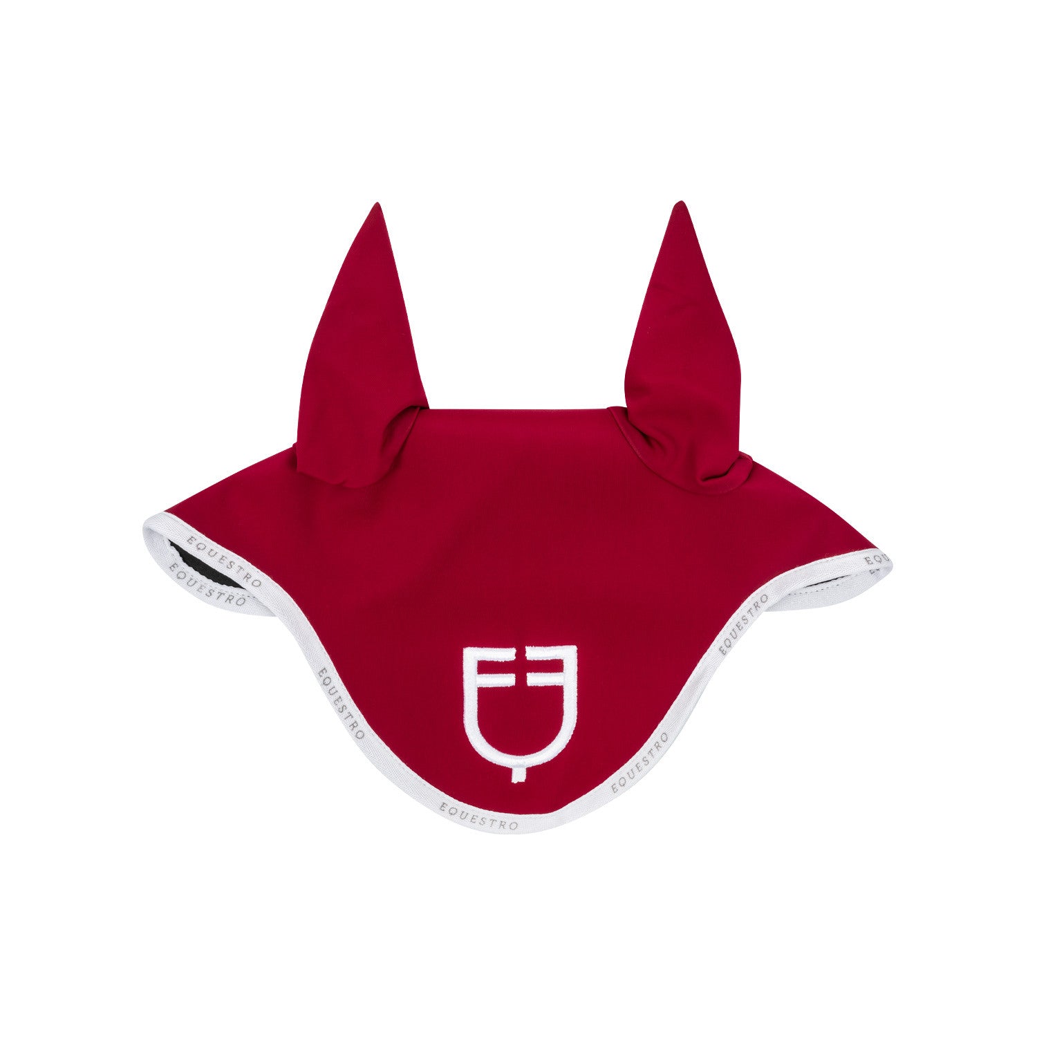 Fly veil in technical fabric with logo.