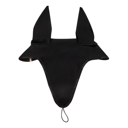 Fly veil in technical fabric with noseband attachment.