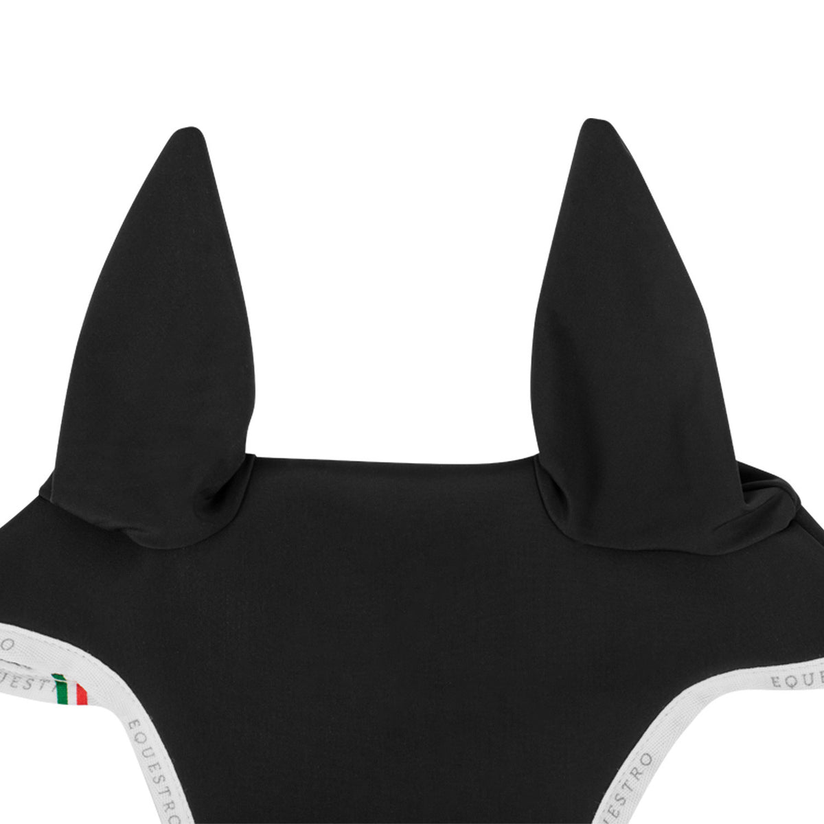 Equestro Fly Veil In Technical Fabric With Noseband Attachment