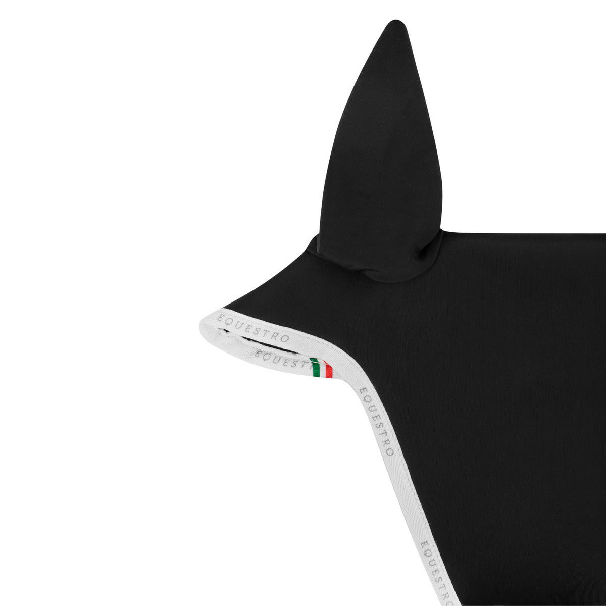 Equestro Fly Veil In Technical Fabric With Noseband Attachment