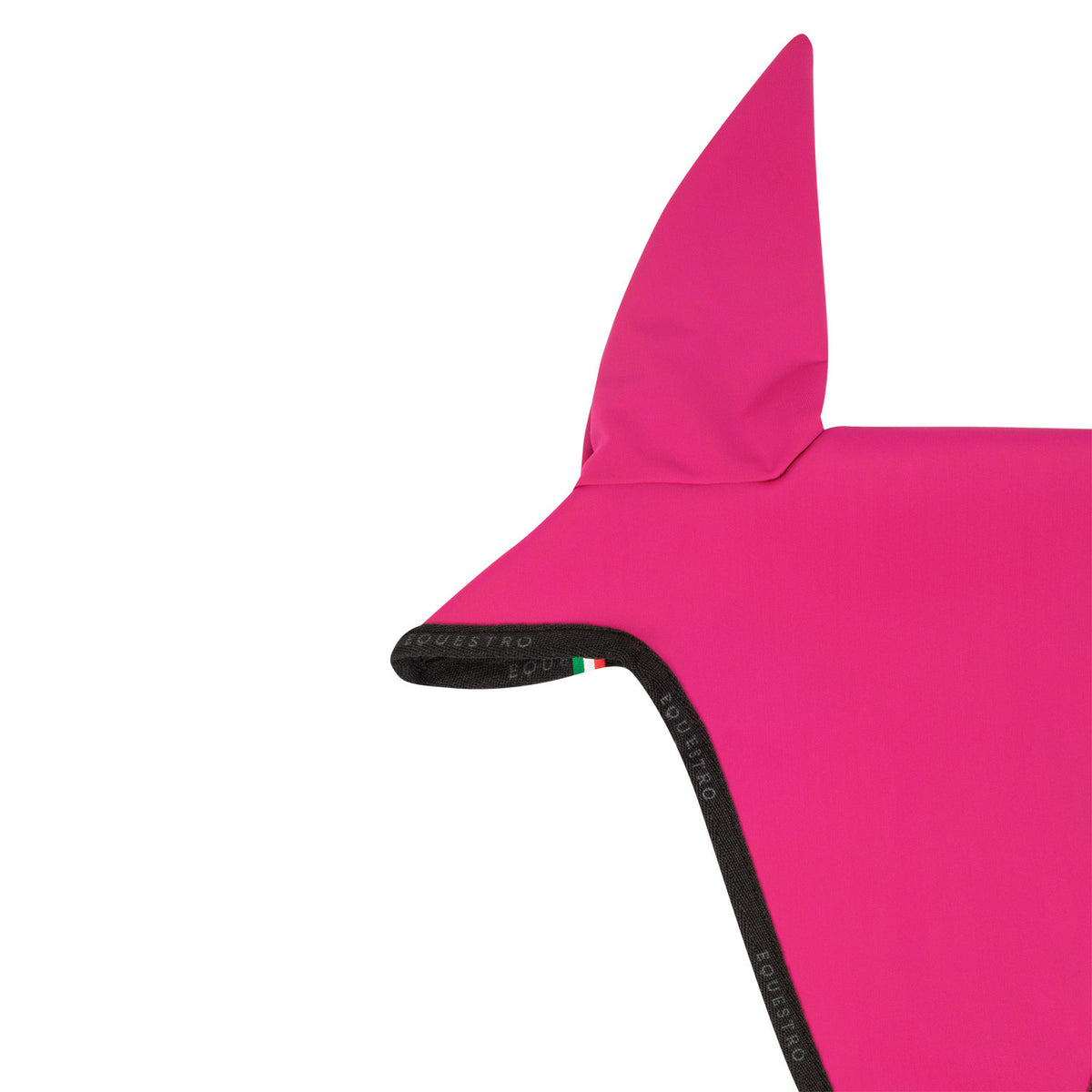 Equestro Fly Veil In Technical Fabric With Noseband Attachment