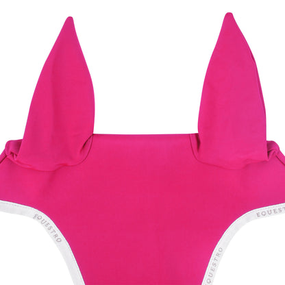 Equestro Fly Veil In Technical Fabric With Noseband Attachment