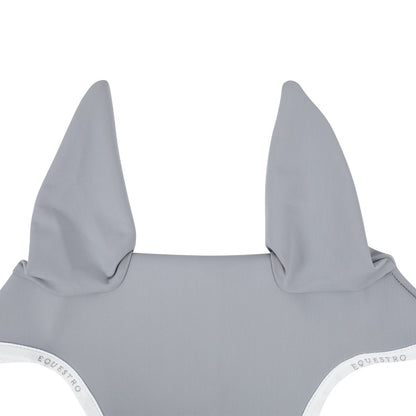 Equestro Fly Veil In Technical Fabric With Noseband Attachment