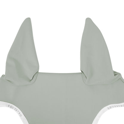 Equestro Fly Veil In Technical Fabric With Noseband Attachment