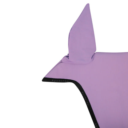 Equestro Fly Veil In Technical Fabric With Noseband Attachment