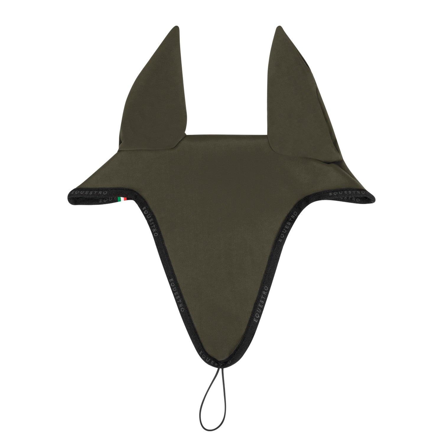 Fly veil in technical fabric with noseband attachment.
