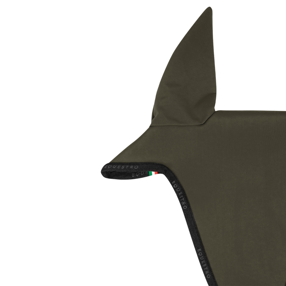 Equestro Fly Veil In Technical Fabric With Noseband Attachment