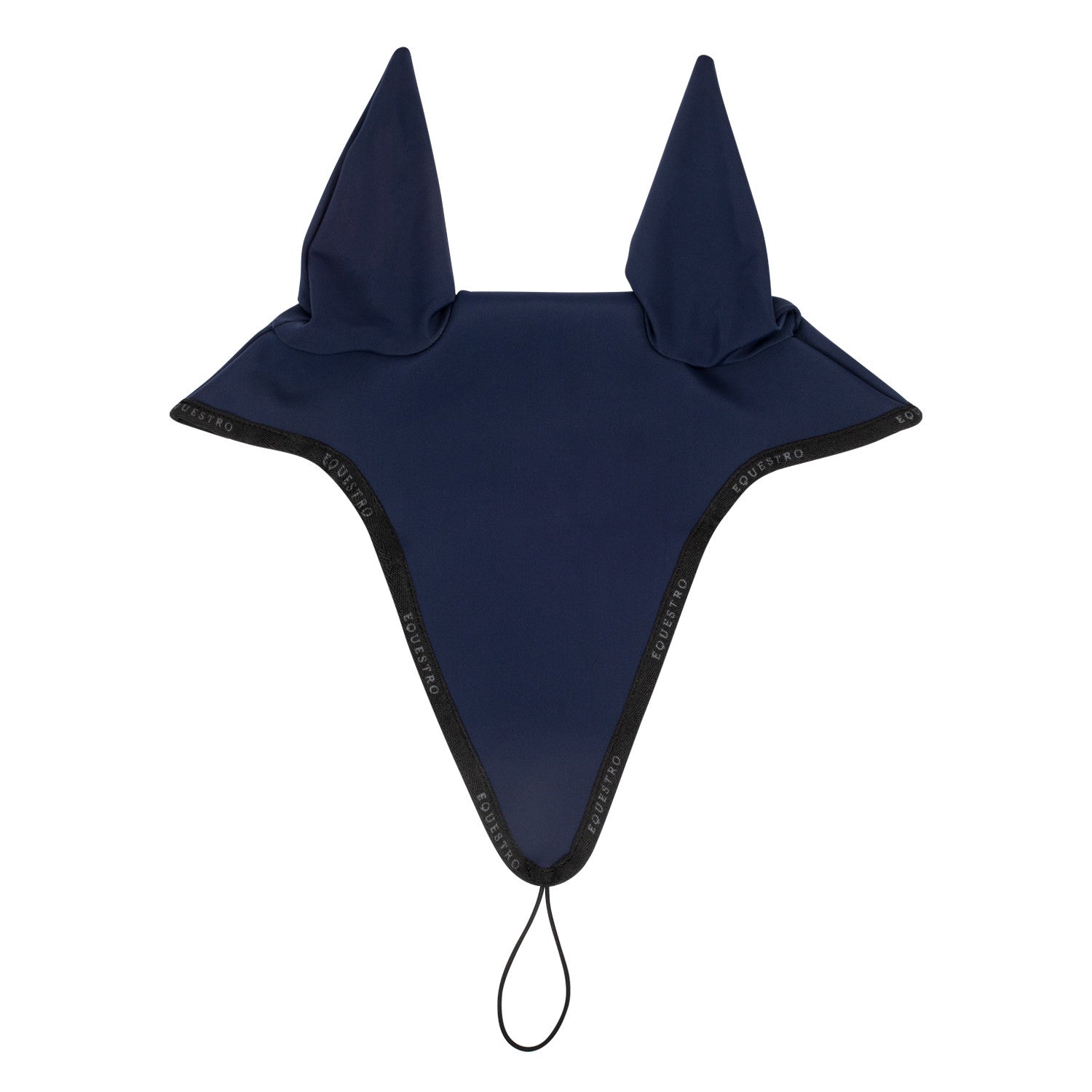 Fly veil in technical fabric with noseband attachment.
