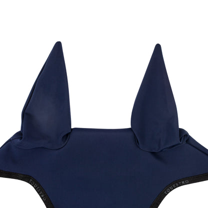 Equestro Fly Veil In Technical Fabric With Noseband Attachment