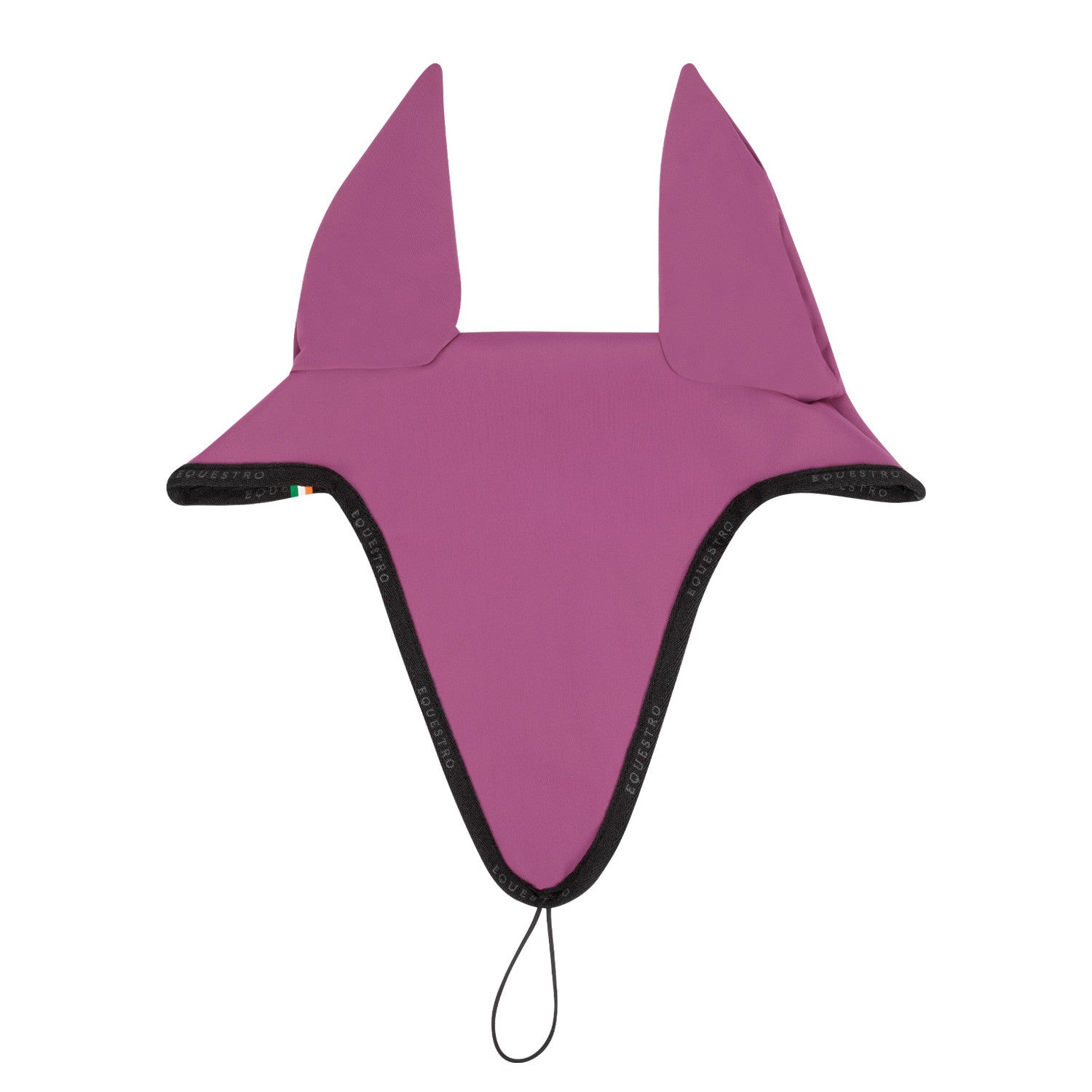 Fly veil in technical fabric with noseband attachment.