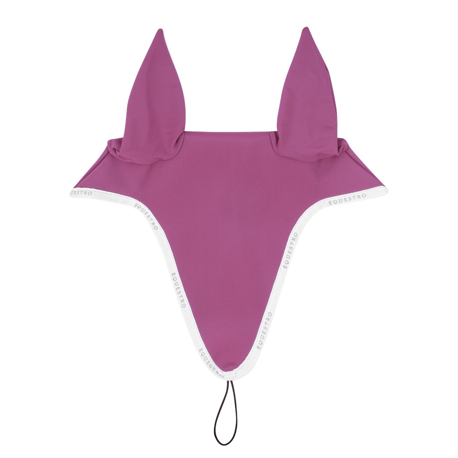 Fly veil in technical fabric with noseband attachment.