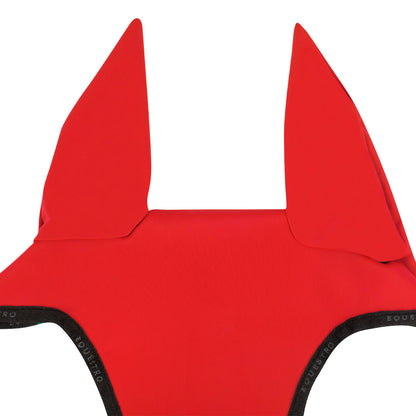 Equestro Fly Veil In Technical Fabric With Noseband Attachment