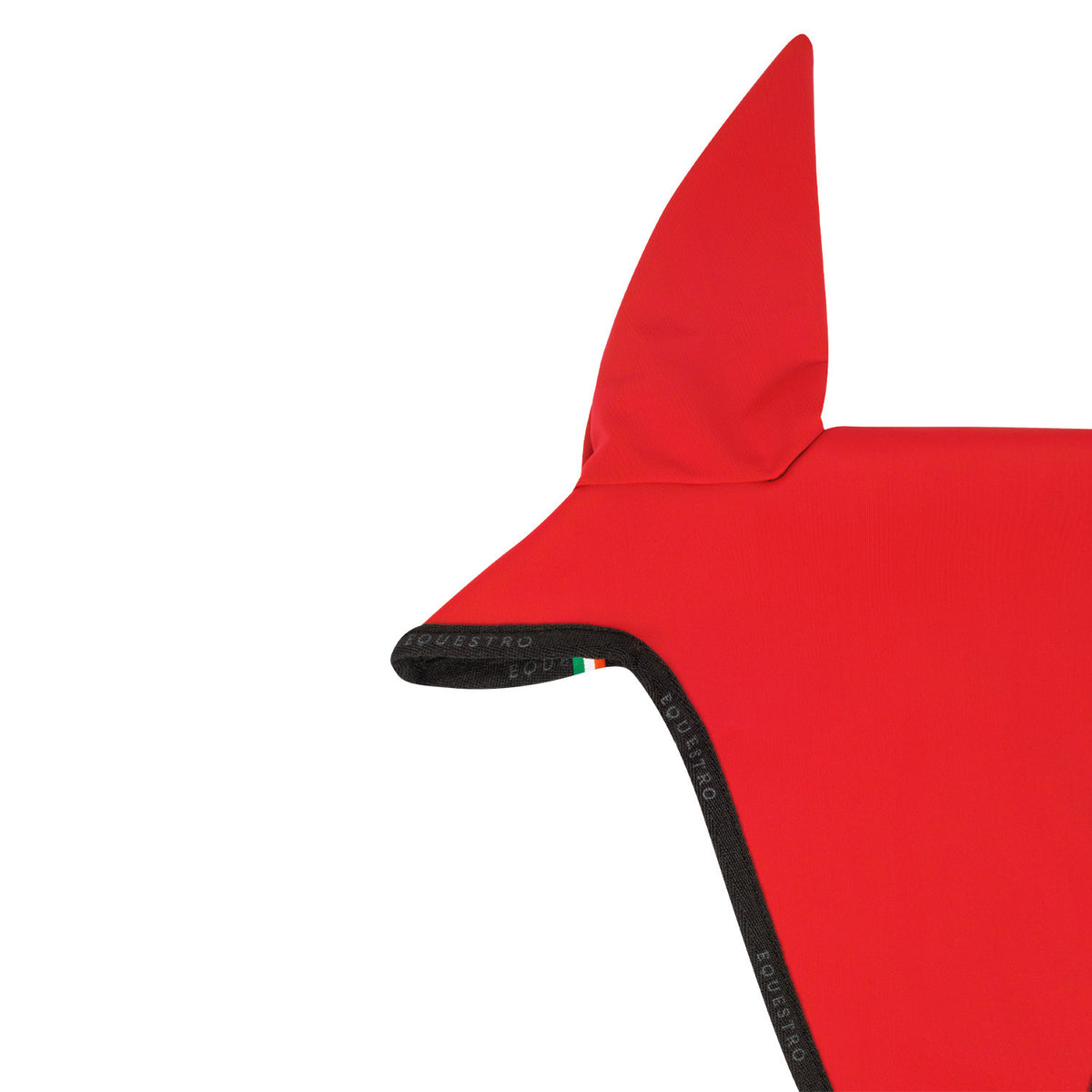 Equestro Fly Veil In Technical Fabric With Noseband Attachment