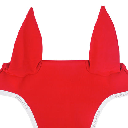 Equestro Fly Veil In Technical Fabric With Noseband Attachment